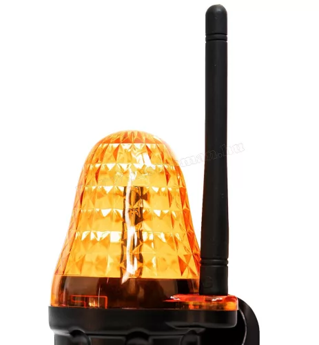 Elektromos kapu villogó lámpa antennával MP150-LED 12V-230V