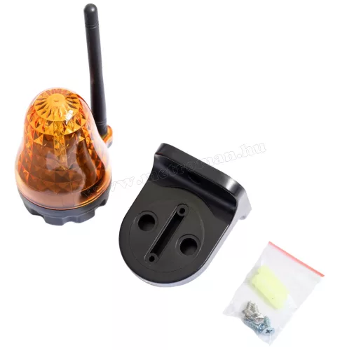 Elektromos kapu villogó lámpa antennával MP150-LED 12V-230V