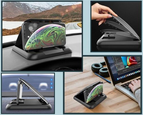 Autós telefontartó műszerfalra MP15PHONE Carbon