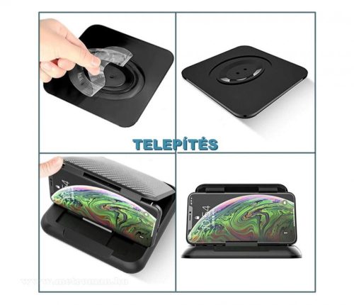 Autós telefontartó műszerfalra MP15PHONE Carbon