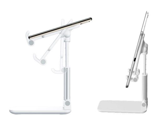 Összecsukható asztali telefontartó, tablet tartó állvány MP24WH