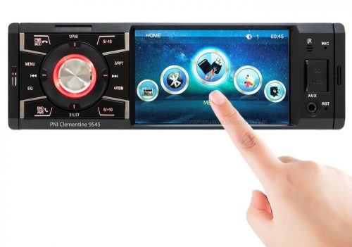 Bluetooth multimédiás autórádió fejegység 4"-os LCD monitorral Clementine MP5-9545BT LCD