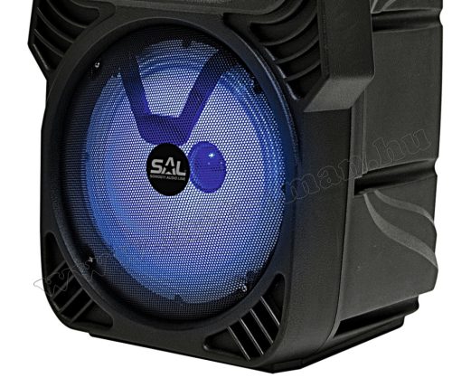 Hordozható party hangszóró USB MP3 Bluetooth Multimédia hangfal FM rádióval és Karaoke funkcióval PAR 20BT