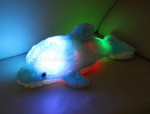 Plüss Delfin LED hangulat világítással PD 01/BL