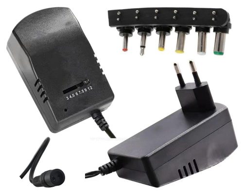 Univerzális hálózati adapter, tápegység 3-12V 3 Amper PLP52