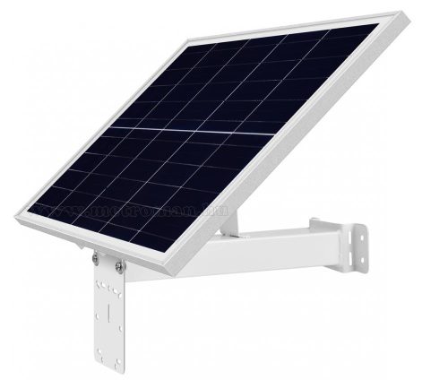 60 Wattos napelem panel beépített 20Ah Lítium akkumulátorral megfigyelő kamerákhoz PSF60W20A-Li SOLAR