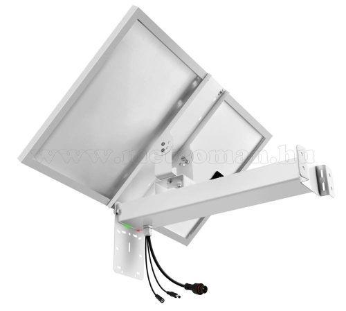 60 Wattos napelem panel beépített 20Ah Lítium akkumulátorral megfigyelő kamerákhoz PSF60W20A-Li SOLAR
