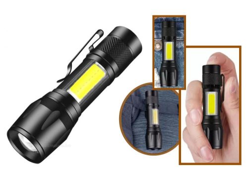 Mini COBLED zseblámpa MPSTYLE