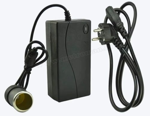 Adapter Hálózati tápegység szivargyújtó aljzattal 230/12V 5 Amper MPT12-A