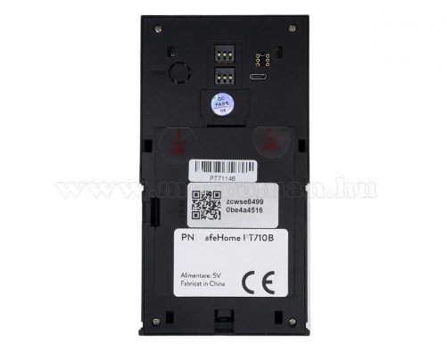 Wifi IP Android, iOS Okos vezeték nélküli Video kaputelefon SafeHome PT710B-WIFI TUYA SMART