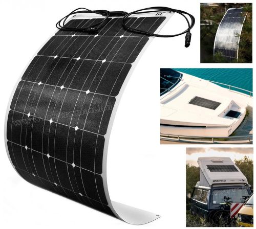 Flexibilis napelem, félig hajlékony napelem GreenCell MPV02-100W