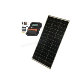   12V 220 Watt napelemes töltő szett töltésvezérlővel MPVMONO220W-1688-PWM MonoSolar
