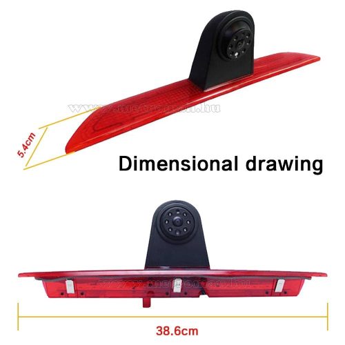 Ford Transit V363 2013-tól gyári helyre szerelhető tolatókamera MPZ-466