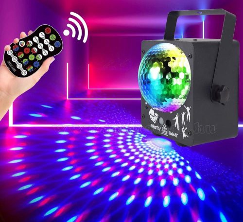 RGB LED és Lézer Diszkó Party fényeffekt MQ1RGB-PRO