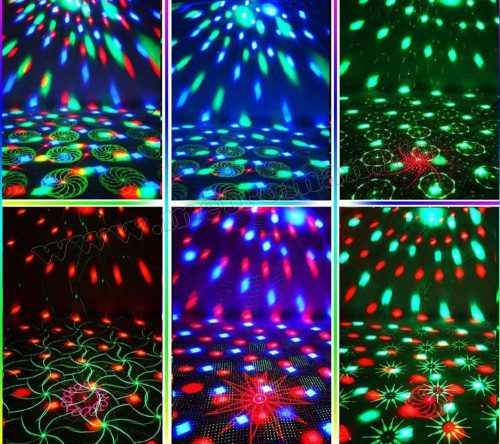 RGB LED és Lézer Diszkó Party fényeffekt MQ1RGB-PRO