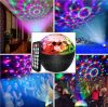 RGB LED Magic diszkó gömb fényeffekt Bluetooth zene lejátszó MQ32RGB-BT
