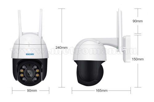 Vezeték nélküli Android iOS Wifi SD kártyás megfigyelőkamera MQF218-FHD