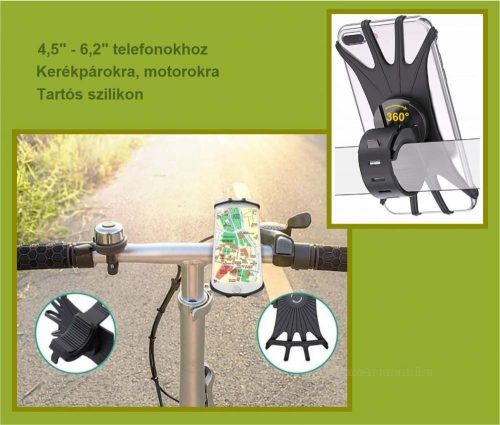 Univerzális kerékpáros telefontartó MR60130