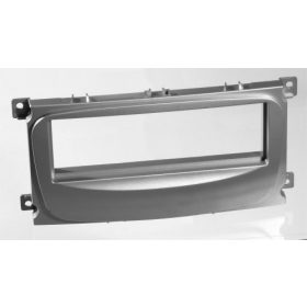   Autórádió beépítőkeret Ford C/S MAX - Mondeo 2007-től, ezüst RAM-40.213.1