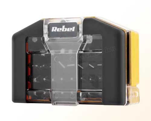 44 részes Mágneses bit fej készlet Rebel MRB1105
