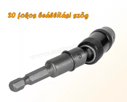 Mágneses bittartó és hosszabbító 1/4" Cr-V  MRB1113