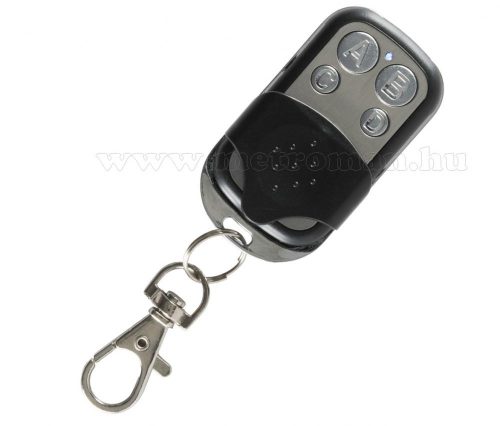 Univerzális tanuló távirányító kapunyitókhoz, riasztókhoz 433 MHz-es, OPEN4