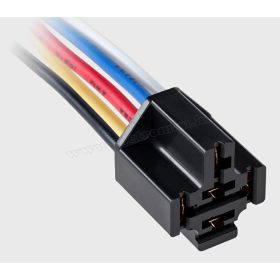 Autós relé foglalat kábellel védődiódával 40A 