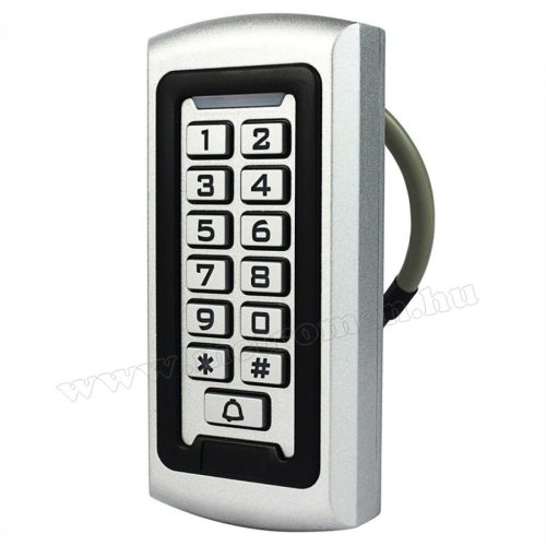Kártyás és kódzáras Beléptető RFID-208-IP68