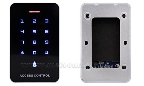 Érintőgombos kód és kártyás beléptető RFID-M226