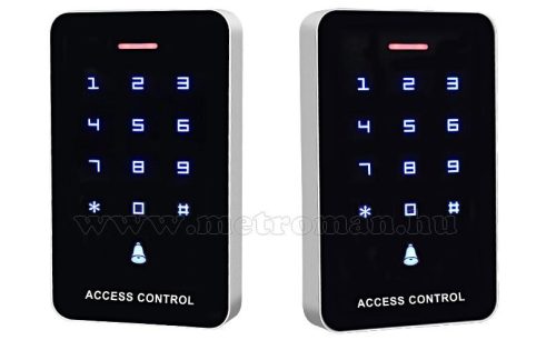 Érintőgombos kód és kártyás beléptető RFID-M226