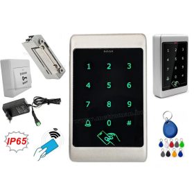   Komplett Kártyás és kódzáras Beléptető szett mágneszárral RFID-MA55-IP65-EX
