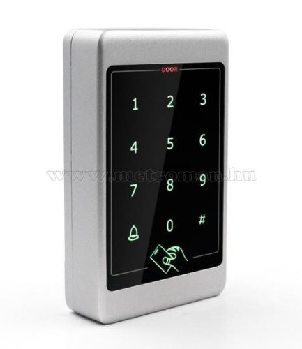 Érintőgombos kód és kártyás beléptető RFID-MA55-IP65