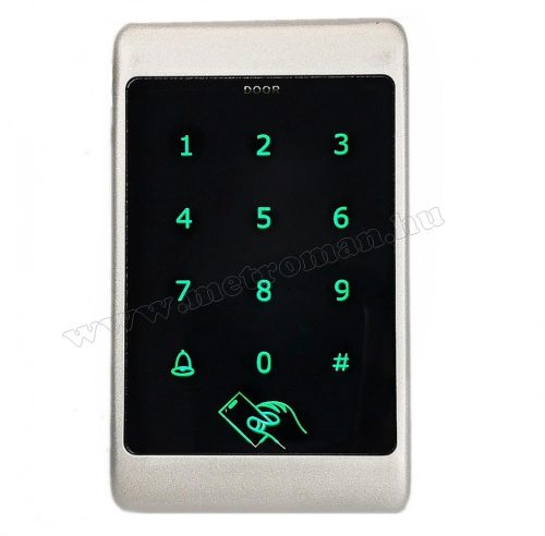 Érintőgombos kód és kártyás beléptető RFID-MA55-IP65