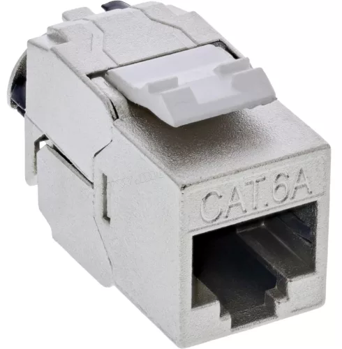 Szerszám nélkül szerelhető RJ45 csatlakozó aljzat MRJ10CAT6A