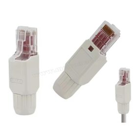 Szerszám nélkül szerelhető RJ45 csatlakozó MRJ45CAT6DP