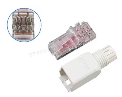 Szerszám nélkül szerelhető RJ45 csatlakozó MRJ45CAT6DP
