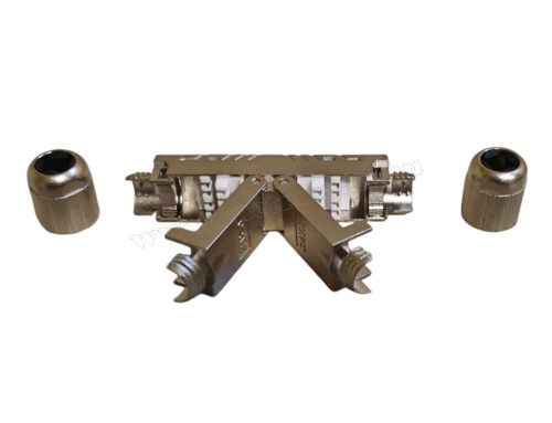 Szerszám nélkül szerelhető RJ45-RJ45 UTP kábel toldó csatlakozó MRJ45CAT7T