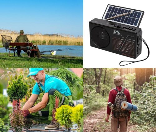 Napelemes Bluetooth zseb rádió és multimédia lejátszó MRPH1