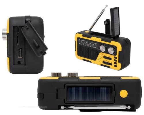 Napelemes Bluetooth zseb rádió és multimédia lejátszó MRPH2