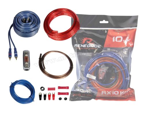 Autó Hi-Fi kábel szett RENEGADE MRX10KIT 5 méter