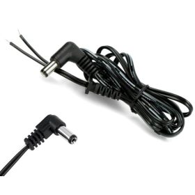 DC táp csatlakozó dugó 1m kábellel 2.5x5.5mm