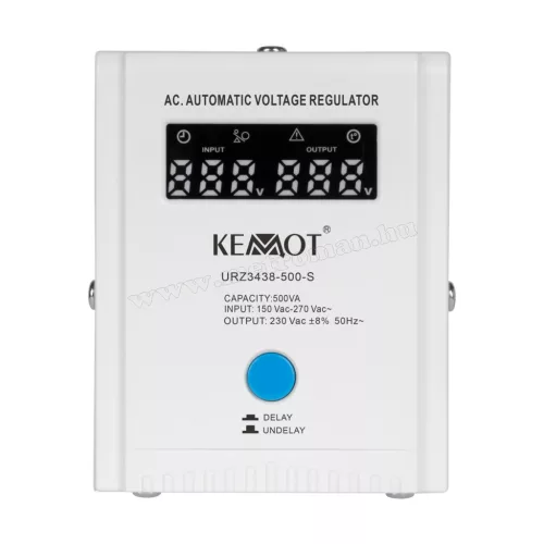 Automata hálózati feszültség stabilizátor 230V Kemot SER-500S