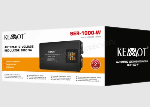 Automata hálózati feszültség stabilizátor 230V Kemot SER-1000W