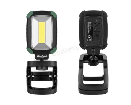Csíptethető akkumulátoros COB LED munkalámpa MRZ3496