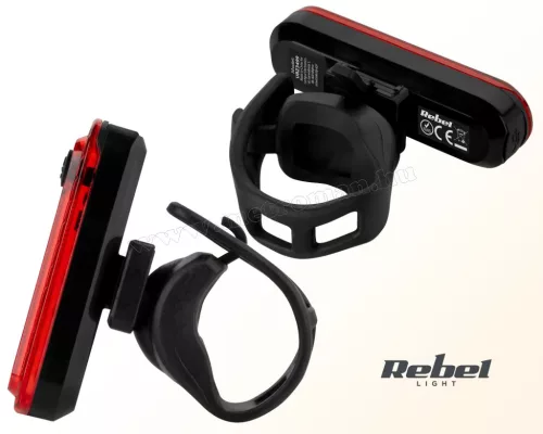 Újratölthető kerékpár hátsó lámpa Rebel MRZ3499USB