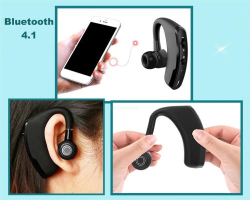 Vezeték nélküli Bluetooth fülhallgató headszett MS15EV9-BT