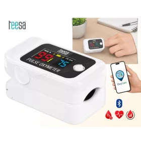   Teesa PX70 Bluetooth pulzoximéter, véroxigén és szaturáció mérő MSA8071