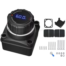   Digitális áramtalanító kapcsoló voltmérővel 5-60 Volt 250Amper MDS-611