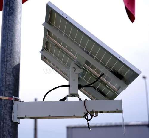 60 Wattos napelem panel beépített 20Ah akkumulátorral megfigyelő kamerákhoz MSF60W-20A-SOLAR