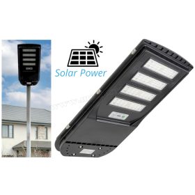   Oszlopra szerelhető napelemes kültéri lámpa, Utcai LED lámpa PNI SL130